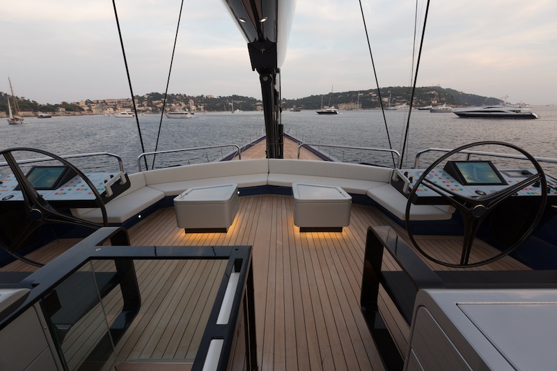 wallys carbon-fiber sail yacht better place